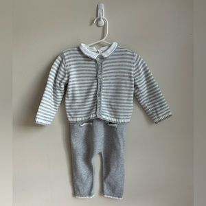 Mayoral Three Piece Knit Set (12mos)